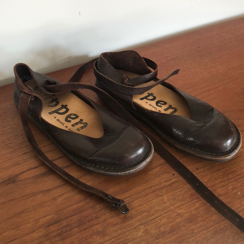 Trippen ankle strap Mary Jane shoes